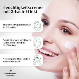 Mixedskins Organic pigment spot remover and anti-ageing cream for an even and radiant complexion. Face cream, natural cosmetics