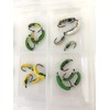 BestCity Fast sinking Czech nymphs Box of 24 Fishing Flies