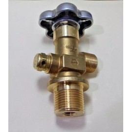 SHERWOOD  CGA320  SGV CO2 Gas Cylinder  Brass Valve, CGA320, 3/4″ NGT, 3,000 PSI