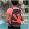 geckobrands Drawstring Travel Backpack 10L - Waterproof Lightweight Travel Dry