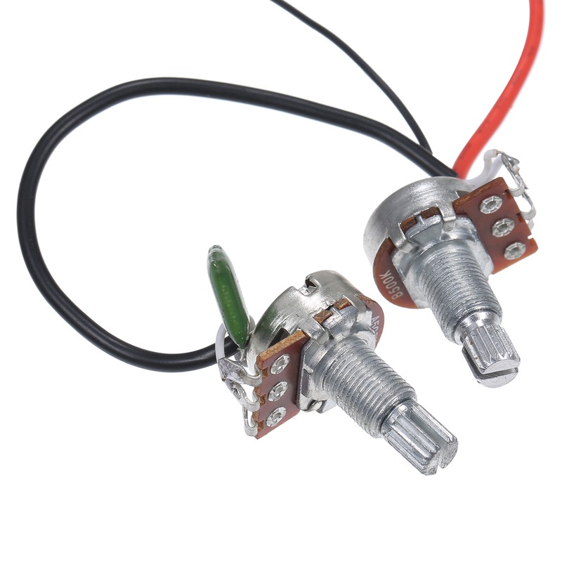 Prewired Wiring Kit for LP Electric Guitar 2T2V 500K Pots