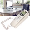 Wired Wall Phone Multifunctional Calendar LCD Display Caller ID Landline