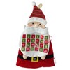 Santa Claus Fabric Christmas Advent Countdown Calendar 24 Inch