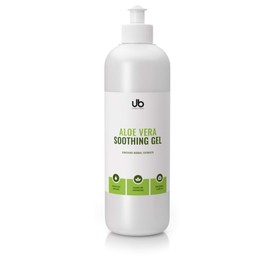 UB Aloe Vera Soothing Gel | Contains Chamomile & Arnica | Rich in Emollient - Calm Red & Irritated Skin 500 mL