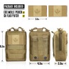 WYNEX 2 Pack Molle Pouches, Tactical EDC Utility Pouch Compact