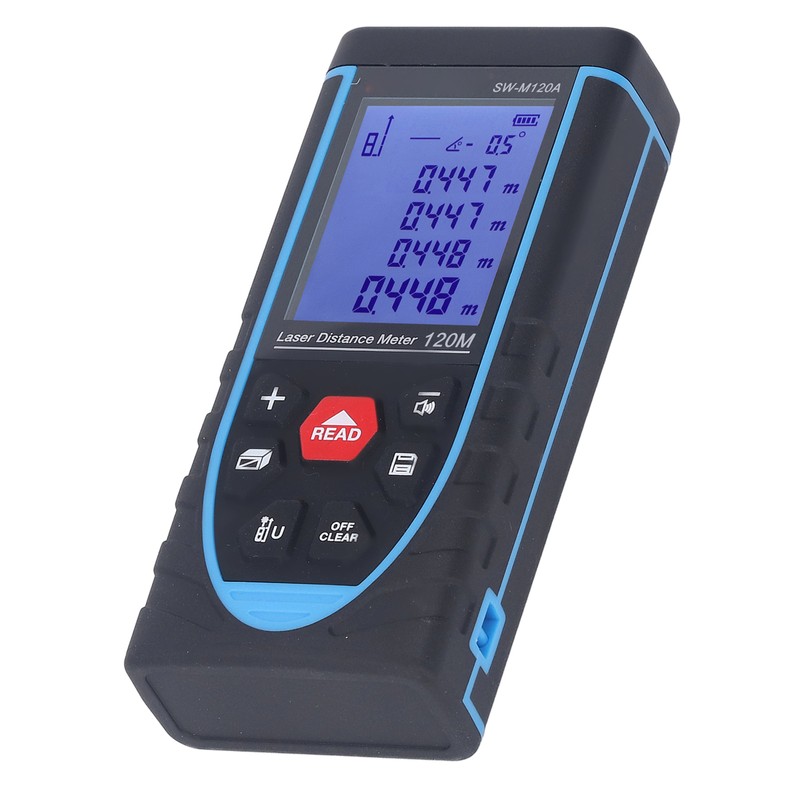 Digital Laser Distance Meter High Accuracy Handheld Infrared Range Finder