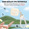 DiyGody Elegant Case Compatible with Airpods 4th Generation 2024 with