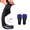 Men Women Swim Foot Fins Swimming Diving Open Heel Adjustable