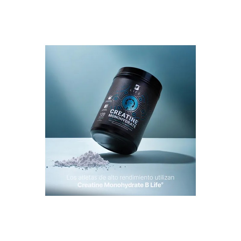 Creatina Monohidratada 120 Tomas Creatine Monohydrate B Life Sin Sabor