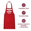 Geschenk mit Namen personalisiert by Shirtracer - Apron - Baking