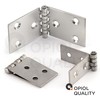 OPIOL QUALITY® Hinge Punched 100 x 40 mm Stainless Steel