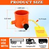 OPL5 5th Wheel King Pin Lock,Anti Theft Secure Trailer Kingpin