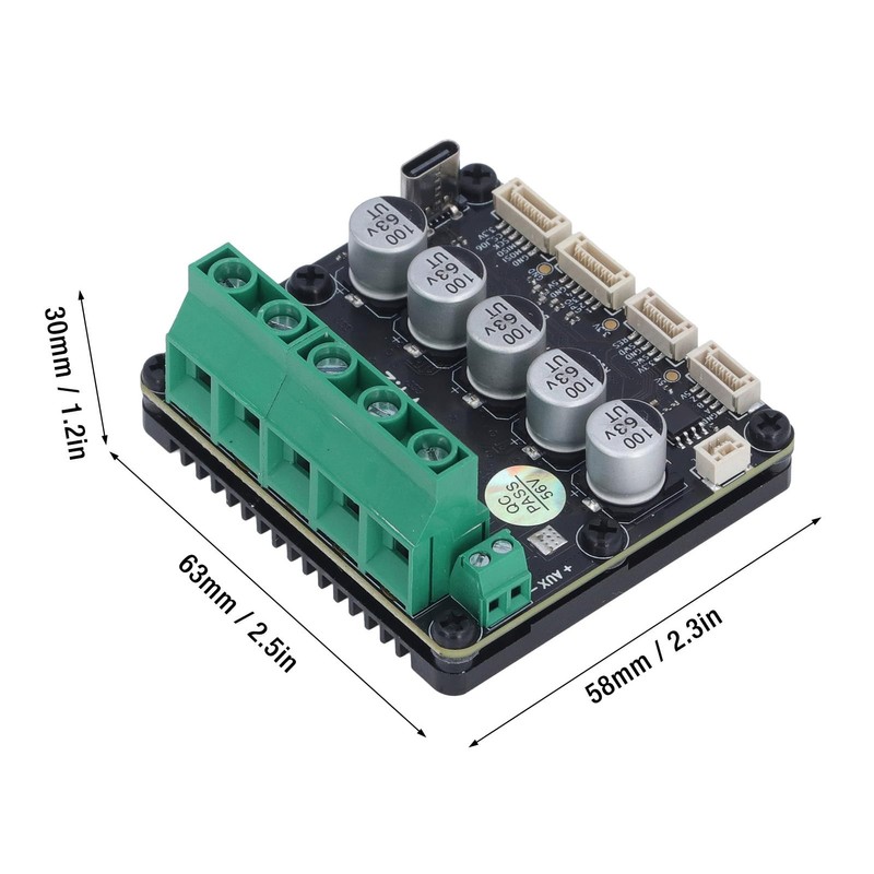 Single Drive Brushless Servo Motor Controller FOC BLDC Controller V4.2