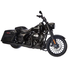 Maisto Harley-Davidson Road King Special: Genuine Motorbike Model 1:12, Steerable Fork, Movable Side Stand, 20 cm, Black (532336)