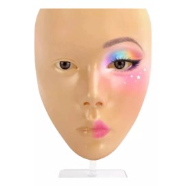 INTERACTING MAKEUP Tablero De Modelo Cara De Práctica De Maquillaje Estudiante