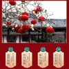 20 Pack Red Lanterns Mini Lucky Hanging Lanterns Chinese Lanterns
