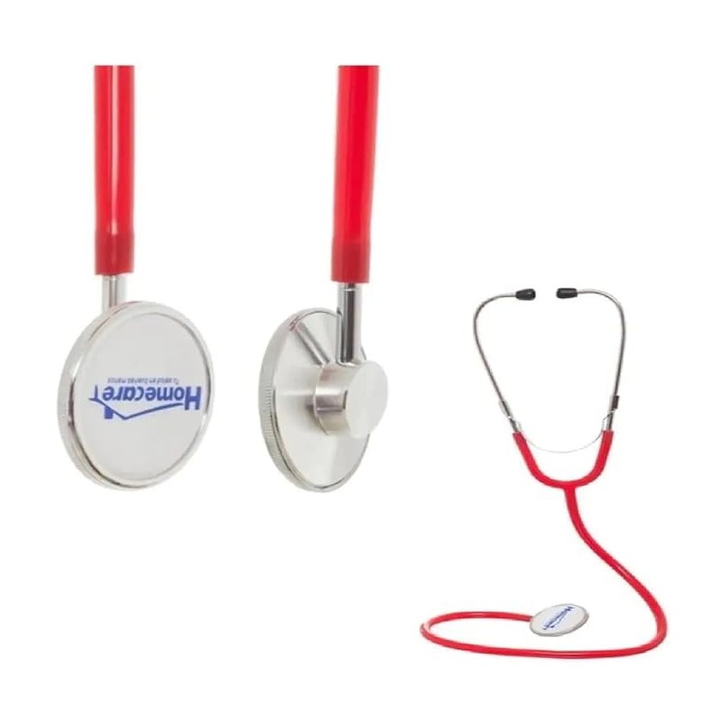 HOME CARE Kit baumanometro con estetoscopio simplex rojo Homecare 2000-ROJ