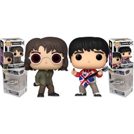 Funko Oasis (Liam & Noel Gallagher Set) + ToyBop Protector: Pop! Rocks Vinyl Figure (Bundled with Pro-Deluxe Pop Protector Collector Case Box Gift Set)
