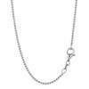 NKlaus 8433 Ball Chain 925 Silver Elegant Necklace Filigree Width