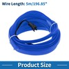 A ABSOPRO 5m EL Wire Cable LED Glow String Light