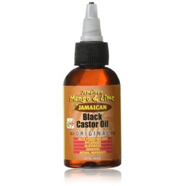 Jamaican Mango and Lime Black Castor Oil, Original, 2 Ounce                                                                                           