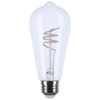 Satco S11520 LED Bulb, ST19, 6W (40W Eq), 2700K Warm
