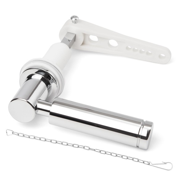 Weielt Toilet Flush Handle Eeplacement Kit Zinc Alloy Metal Toilet