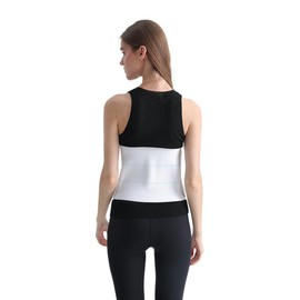 UIEE-KSEE 12" Abdominal Binder for Post Surgery & Postpartum Recovery, Abdomen Hernia Support Belt for Women & Men | Soft, Latex-free, Breathable (XL / 60"-75")