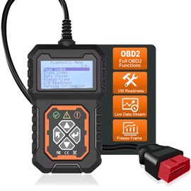 iKiKin OBD2 Car Codes Reader Automatic Diagnostic Tool, OBD2 Car Code Scanner Checks Engine Light Error, Code Reader Scanner Can Diagnose, Applicable to OBDII Protocol Vehicles Since 1996