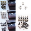 Chicago Screws Solid Belt Tack Screw,Post Fastener Leather Stud Repair