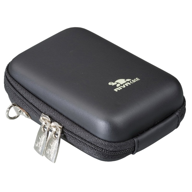 Rivacase 7103 Compact Digital Camera Case, Black