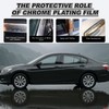 iwannachange Side Window Chrome Delete Vinyl Wrap Overlay fit for