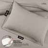 LYMA Bedding Pillow Cases 2 Pack, Ultra Soft Breathable Housewife