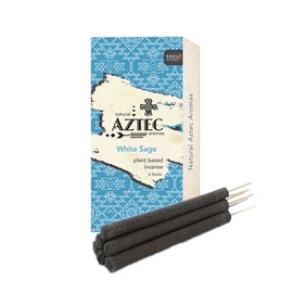Soul Sticks Aztec Cinnamon Resin Incense Sticks Hand Rolled Artisan Resin 6pcs Perfect for Yoga Meditation Relaxation Aromatherapy Cleansing, & Witchcraft Supplies Long Lasting Slow Burn (WhiteSage)