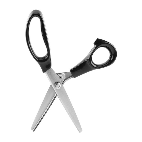 Zigzag Scissors, Cotton Scissors, Zigzag Scissors, Fabric, Triangular Edges Sewing Scissors, Pinking Shears 3 mm, 4 mm, 5 mm, 7 mm Optional (7 mm)