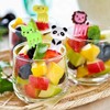 Plastic Fruit Fork, Reusable, 50 Pieces Food Fruit Fork Picks,
