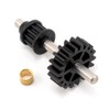 Tail Drive Gear/Pulley Assembly: B450, B400