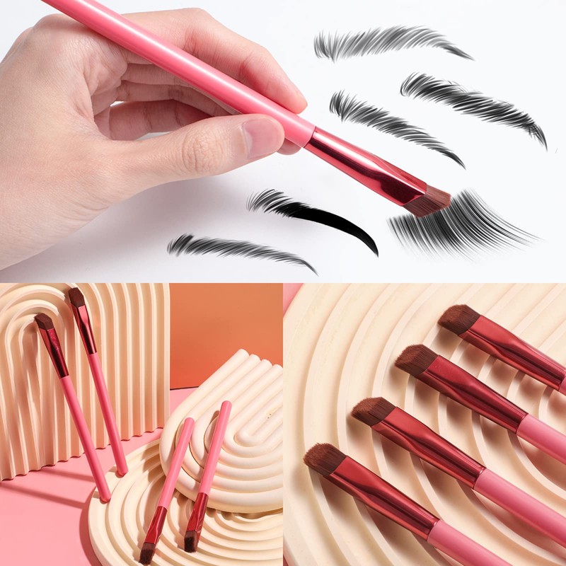 2PCS Multi-function Eyebrow Brush Make Hair Like Strokes at All,