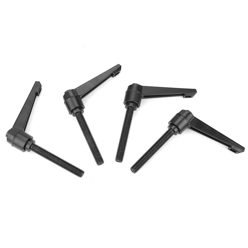 Garosa 4-Piece Clamping Lever Handle, Metal Machine Knobs, Adjustable Clamping