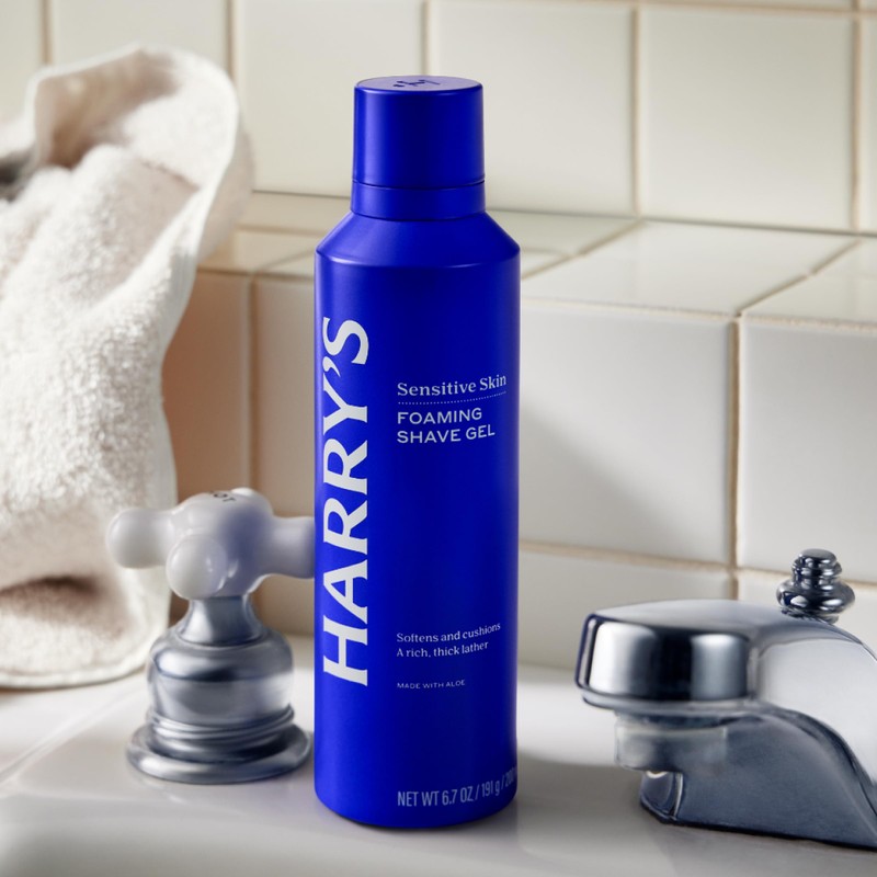 Harry's Foaming Shave Gel for Men with Aloe - (3