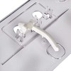 Geberit 240026001 Protective Plate with Lever Mechanism and Shackle Transparent
