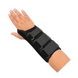 Sammons Preston - 64030 8" R-Soft Wrist Support Brace, Left, Medium, Stabilization Splint and Immobilizer for Healing and Recovery of the Hand, Arm, and Wrist, Open Hand Mobility Design for Range of Motion