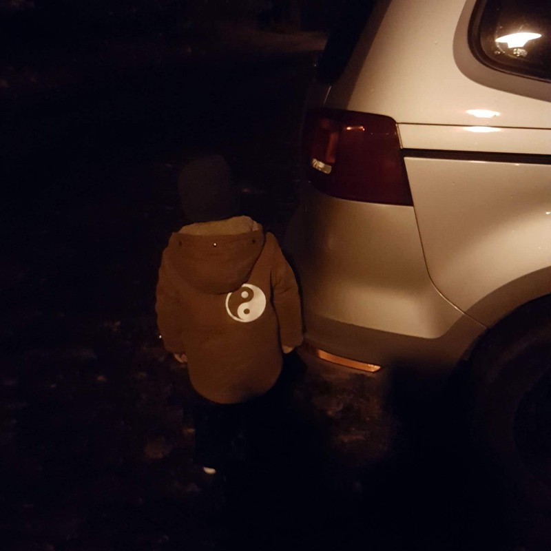 Yin Yang Iron-on, Reflective Iron