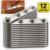 360° Rotatable Stainless Steel Hinges for Cabinet Doors – Concealed