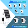 Solar Panel for Ring Camera,Compatible with Ring Camera Stick Up