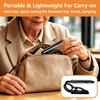 5X Magnifying Glass with Clip for Reading, Magnifying Glass with