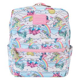 Loungefly Hasbro My Little Pony Sky Scene AOP Small Nylon Mini Backpack