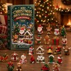 24-Day Mini Christmas Brick Ornament Advent Calendar, Divertidos Sets de