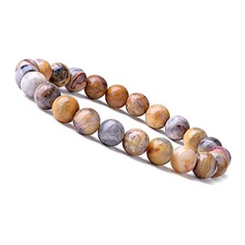 Power Chakra Bracelets, Stretchy, 8 mm Natural Stone, For Your Well-Being, No metal