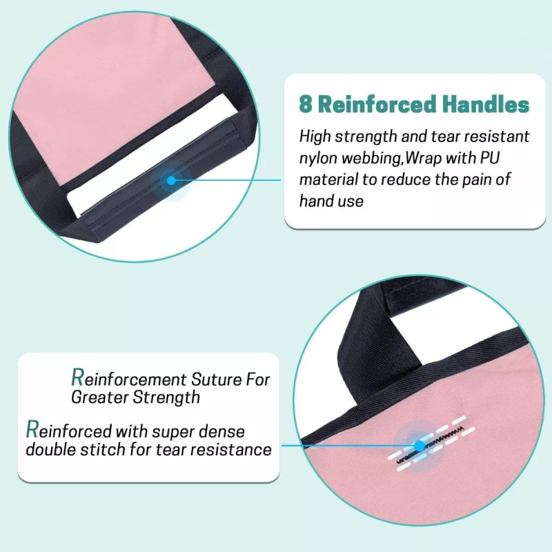 Profesional Manta De Transferencia Con Asas Alfombra De Cama